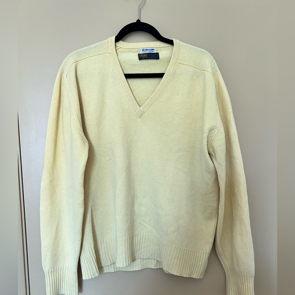 VINTAGE 100% SCOTTISH CASHMERE SWEATER